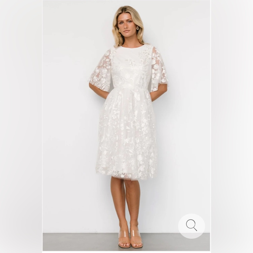 Baltic Born Duchess Tulle Dress Large